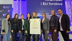 Majda Jak&scaron;a s predstavnicima Razvojne agencije Vukovar na dodjeli nagrada