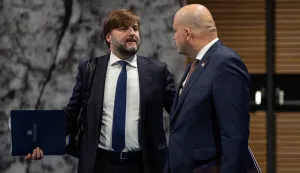 Zagreb, 09.10.2026.- Održana je sjednica Vlade Republike Hrvatske.Na fotografiji Tomislav Ćorić, Ante &Scaron;u&scaron;njar.foto HINA/ Luka &Scaron;ANGULIN/ l&scaron;