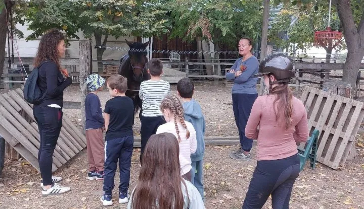 posjet djece Konjičkom klubu Satir 