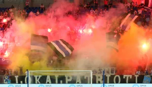 Osijek, 15. 08. 2026, Opus Arena, nogomet, SuperSport Hrvatska nogomenta liga 2026/27. Osijek - Lokomotiva. Kohorta.snmimio GOJKO MITIĆ