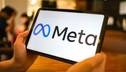 In this photo illustration, the Meta logo is seen displayed on a tablet screen. (Photo by Sheldon Cooper/SOPA Images/Sipa USA) *** Strictly for editorial news purposes only *** Photo: SOPA Images/SIPA USA