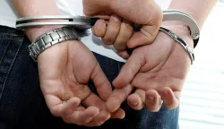 policija, uhićenje, lisice, privođenje, ilustracija
