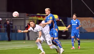 24.10.2026. Stadion Varteks, Varaždin611 kolo SuperSport HNL 26/27 između NK Varazdin i NK Slaven BelupoNa fotografiji Petar BočkajPhoto: Marko Jurinec /HINA