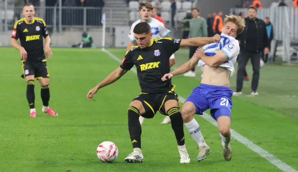 Osijek, 25. 10. 2026, Opus Arena, nogomet, Osijek - Rude&scaron;, SuperSport HNL 26/27. Canterno Sanchesz Alejandro (21)snimio GOJKO MITIĆ