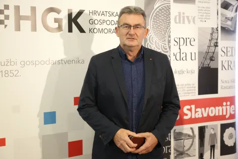Osijek, 28. 10. 2026., Županijska komora Osijek, HGK, RE-AGRO, RE-AGRO konferencija, konferencija o održivoj poljoprivredi, Stjepan ZorićSNIMIO BRUNO JOBST