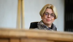 02.02.2024., Zagreb - U Velikoj citaonici Hrvatskog drzavnog arhiva odrzano je Predstavljanje znanstvene monografije pod nazivom "Poredbeno ustavno pravo &ndash; Dioba vlasti," koja je rezultat suradnje prof. dr. sc. Biljane Kostadinov, prof. dr. sc. Roberta Podolnjaka, prof. dr. sc. Djordja Gardasevica i izv. prof. dr. sc. Ane Horvat Vukovic. Sanja Baric. Photo: Davor Puklavec/PIXSELL