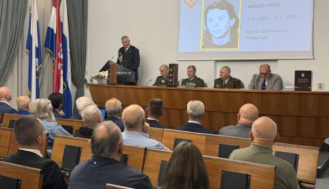 Predstavljanje monografije 5. gardijske brigade Hrvatske vojske "Sokolovi"