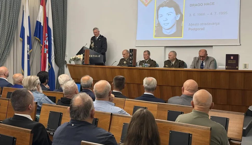 Predstavljanje monografije 5. gardijske brigade Hrvatske vojske "Sokolovi"
