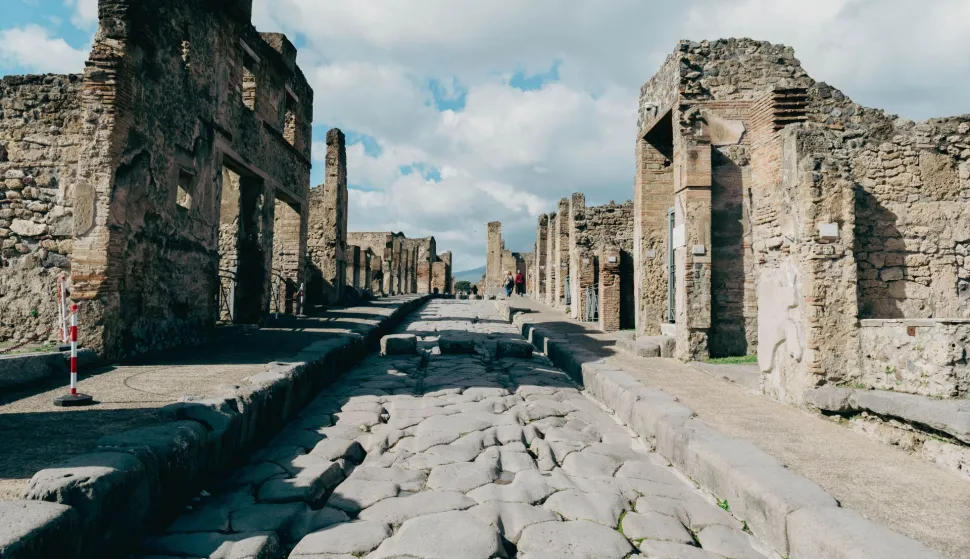 Pompei ilustracija