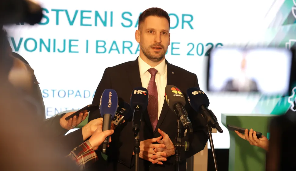 Osijek, 29. 10. 2026., KC - Dvorana Franjo Krežma, Znanstveni sabor Slavonije i Baranje, HAZU, Ivan RadićSNIMIO BRUNO JOBST