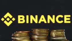 (FILES) SAN ANSELMO, CALIFORNIA - JUNE 06: In this photo illustration, the Binance logo is displayed on a screen on June 06, 2023 in San Anselmo, California. The Securities And Exchange Commission has filed lawsuits against cryptocurrency exchanges Coinbase and Binance for allegedly violating multiple securities laws. Bitcoin fell sharply Thursday after several sources reported a major hack of the cryptocurrency platform Binance, which said it was investigating without confirming any kind of cyberattack. (Photo by JUSTIN SULLIVAN/GETTY IMAGES NORTH AMERICA/AFP)